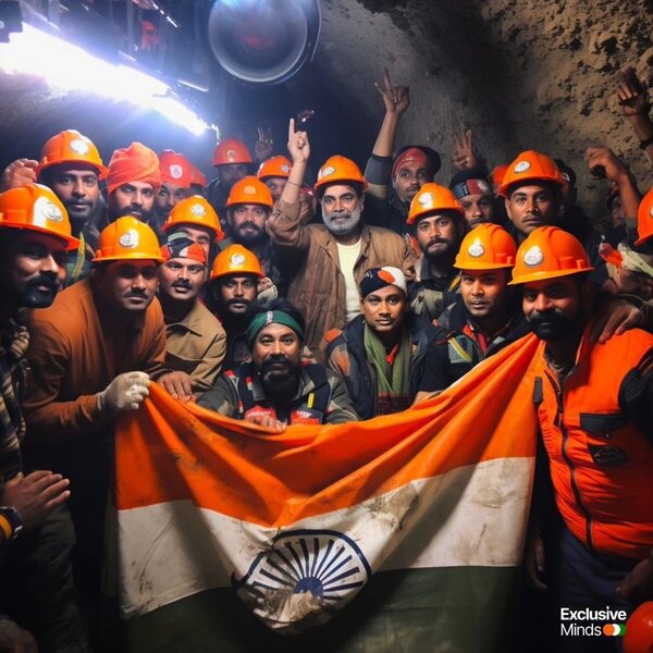 India: Rescatan a 41 trabajadores que estaban atrapados en un túnel durante 17 días - Unicanal