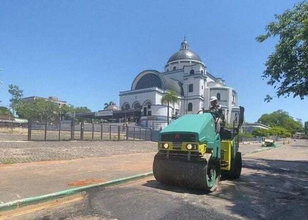 Recién ahora avanzan las obras cloacales de Caacupé, tras abandono de contratista - Economía - ABC Color