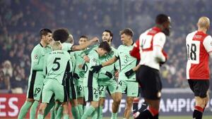 El Atlético de Madrid conquista la clasificación en Rotterdam
