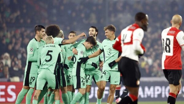 El Atlético de Madrid conquista la clasificación en Rotterdam
