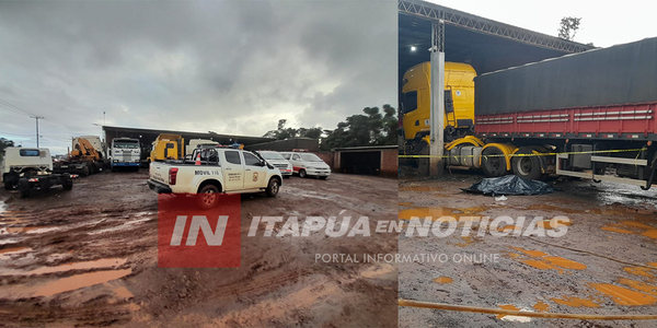 TRAGEDIA EN TALLER MECÁNICO DE CAPITÁN MIRANDA - Itapúa Noticias