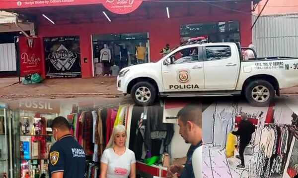 Ladrones ingresaron a una tienda y se robaron mercaderías por un valor de G. 80 millones – Diario TNPRESS