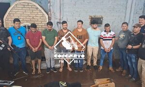Fiscal imputó a siete supuestos miembros de una organización criminal y pidió la prisión de todos ellos