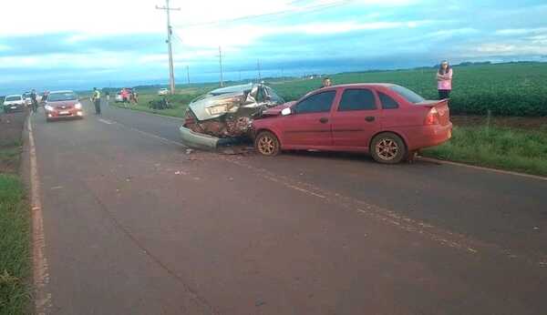 Santa Rita: accidente de tránsito con derivación fatal