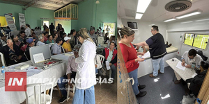 MÁS DE 400 PERSONAS FUERON ATENDIDAS EN JORNADA DE SALUD EN NUEVA ALBORADA - Itapúa Noticias