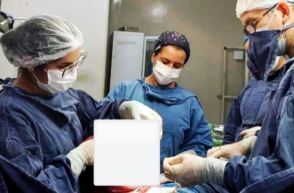 Extirpan tumor de 10 kilos a una mujer en Luque •