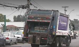 Violentísimo asalto con toma de rehén para ¡llevarse un camión de la basura!