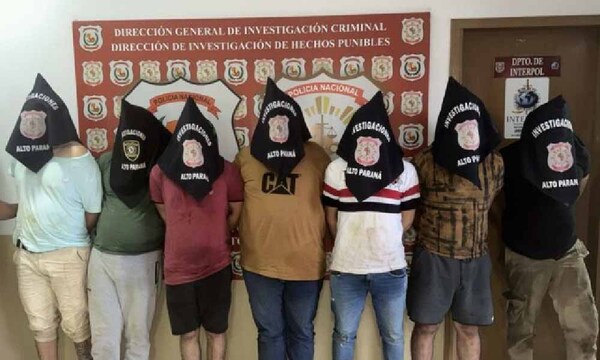 Miembros de una banda criminal fueron imputados tras asalto a transportadora en Ciudad del Este – Prensa 5