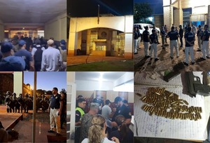 Allanamientos simultáneos en cinco cárceles el país - Megacadena - Diario Digital