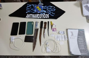 Incautan celulares, drogas y arma de fuego durante allanamiento en penitenciarías - El Independiente