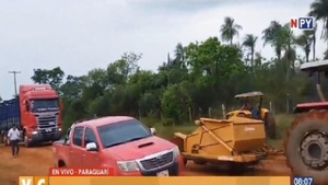 Declaran emergencia vial y sanitaria en 6 distritos de Paraguarí - Noticias Paraguay