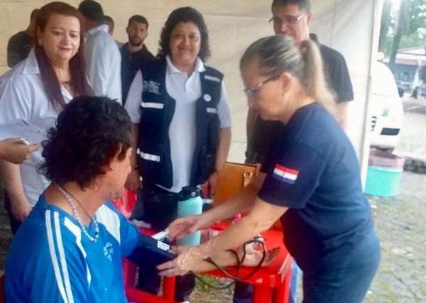 Diario HOY | Salud instala los primeros puestos de atención a peregrinos en Caacupé