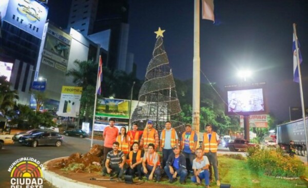Ciudad del Este inaugura este viernes las decoraciones navideñas