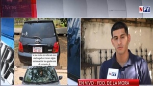 Roban vehículo en Fernando de la Mora - Noticias Paraguay