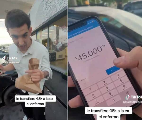 Ka’ure ndajeko le transfirió plata a su “ex” porque la amaba: ¡la reacción que tuvo ella!