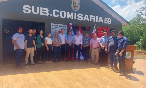 Inauguran subcomisaria 59 en San Cristóbal