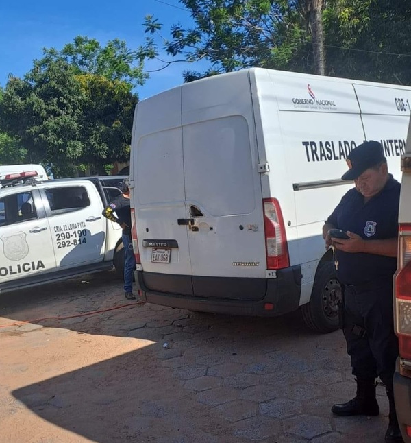 Recluso fallece durante el traslado desde Concepción hacia Asunción