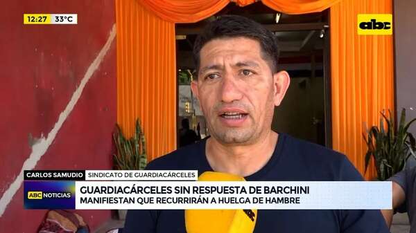Video: Guardiacárceles sin respuesta de Barchini - ABC Noticias - ABC Color