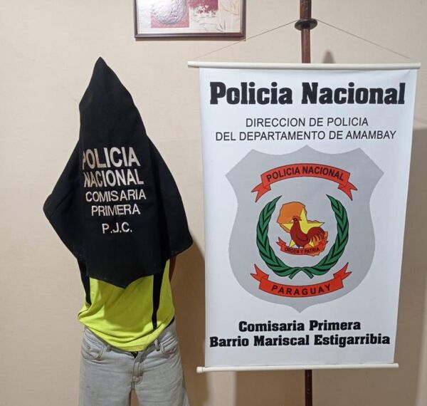 PJC: Joven fue detenido por la Policía en el predio del Hospital Regional