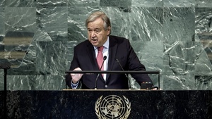 El titular de la ONU denunció una "catástrofe humanitaria descomunal" en Gaza