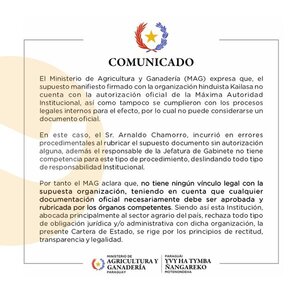 Reconocimiento de país fantasma provoca destitución de funcionario - El Trueno