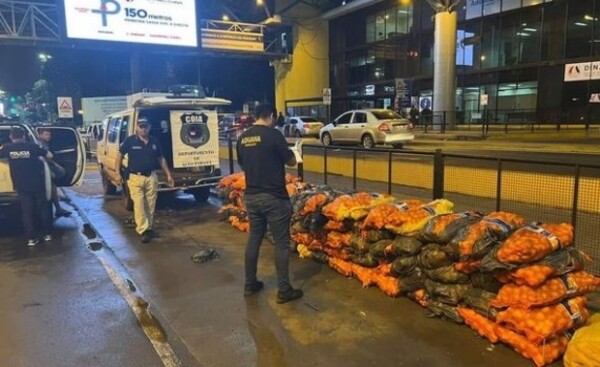 Imputan a conductor de furgón detenido con carga de cebolla