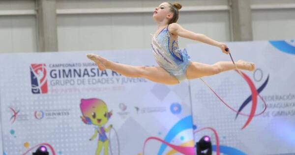 La Nación / Atletas de 10 países compiten en el Sudamericano de Gimnasia Rítmica