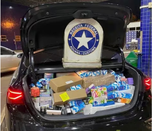 Dos paraguayas detenidas en Foz por transportar productos electrónicos por un valor millonario