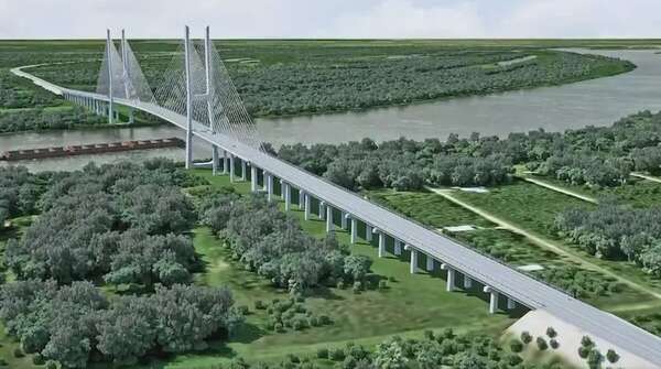 MOPC: Puente de la ruta Bioceánica alcanzó un 40% de avance general - Economía - ABC Color