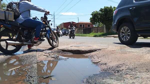 Solicitan con urgencia la intervención del MOPC y declaran estado de emergencia vial en Avelino Martínez - Nacionales - ABC Color