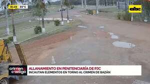 Video: allanamiento en penitenciaría de PJC  - Crimen y castigo - ABC Color