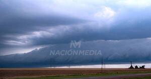 La Nación / Jueves caluroso e inestable en gran parte del país