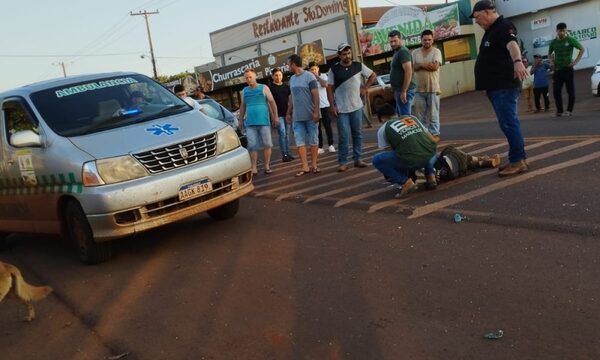 Accidente deja un menor de edad con lesiones