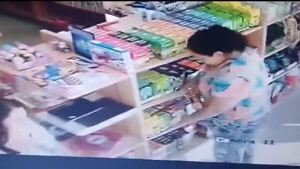 Mujeres robaron cervezas de una estación de servicios