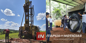 MUNICIPALIDAD DE NVA. ALBORADA PRIORIZA PROVISIÓN DE AGUA POTABLE EN EL DISTRITO - Itapúa Noticias