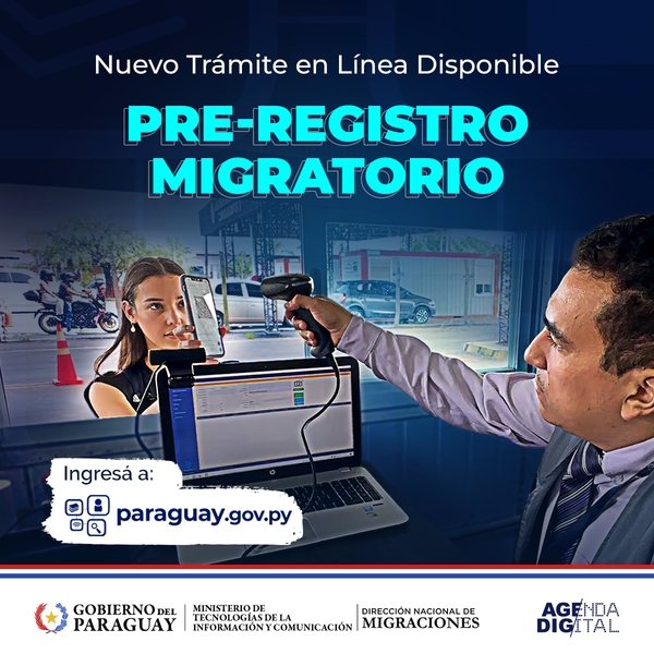 Presentan los primeros trámites migratorios en línea