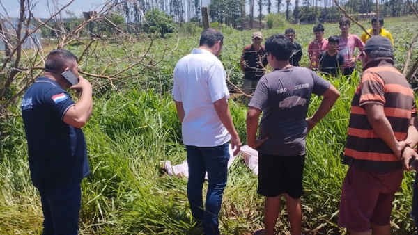 Hallan muerto a un joven que estaba desaparecido en Presidente Franco - Noticiero Paraguay