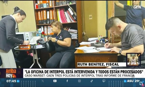 Encuentran evidencias de Marset en casillero de polis y apartan a cabezas de Isepol