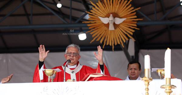 La Nación / Caacupé: cardenal Martínez se refirió a los problemas sociales del país