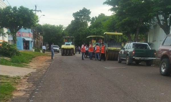 Aprovecharán el “buen clima” para retomar obras viales en Coronel Oviedo