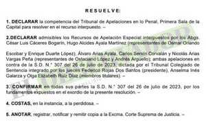 Confirman condena a miembros de rosca que pretendía despojar aeropuerto en Cap. Bado