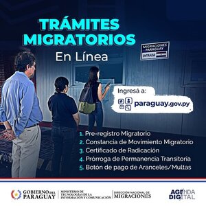 Migraciones presenta primeros trámites en línea - .::Agencia IP::.