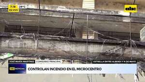Video: Incendio en el microcentro de Asunción - ABC Noticias - ABC Color