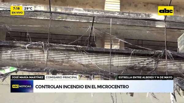 Video: Incendio en el microcentro de Asunción - ABC Noticias - ABC Color