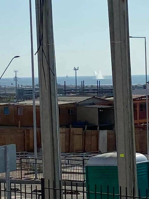 ¡¿Qué piko fue eso?! Varias teoría empezaron a saltar sobre el “agua que salta” en el martes