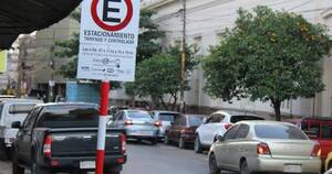 La Nación / Estacionamiento tarifado tendrá beneficios para usuarios con patente asuncena