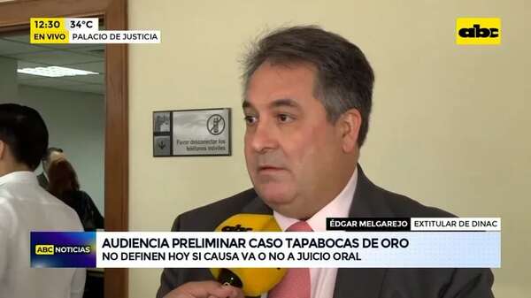 Video: Audiencia preliminar caso tapabocas de oro - ABC Noticias - ABC Color