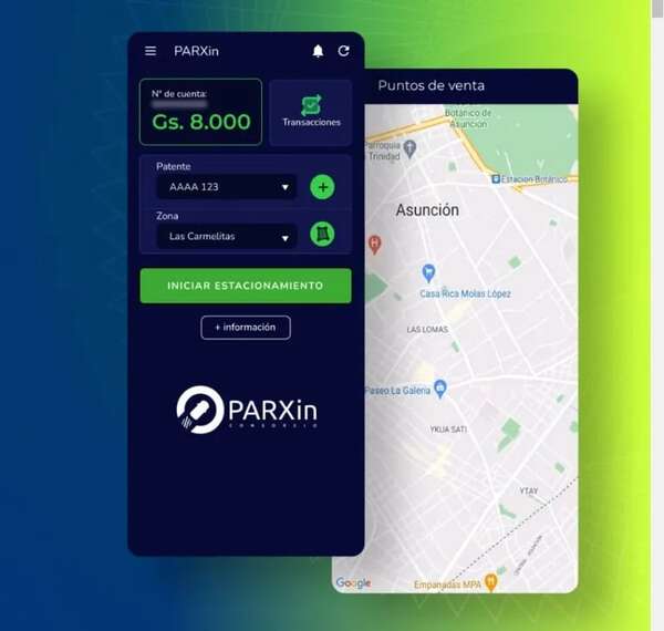 Estacionamiento tarifado: mañana habilitarán aplicación y usuarios podrán probarla sin hacer pago - Nacionales - ABC Color