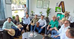 La Nación / Alliana ratifica apoyo del Gobierno a los productores en la Expo Agrodinámica