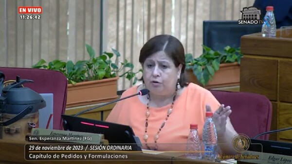 Esperanza Martínez denunció que acusado de acoso en Senepa tiene protección política